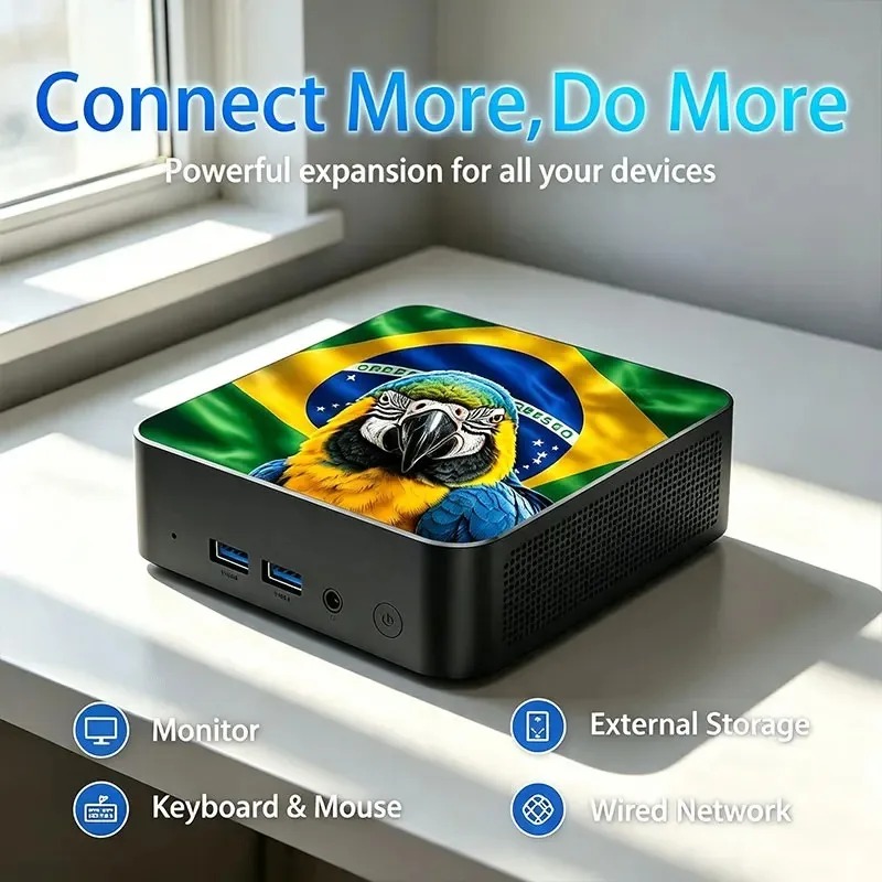 Mexico Brazil Flag Mini PC Int - Pc Gaming Intel ulasan dan harga