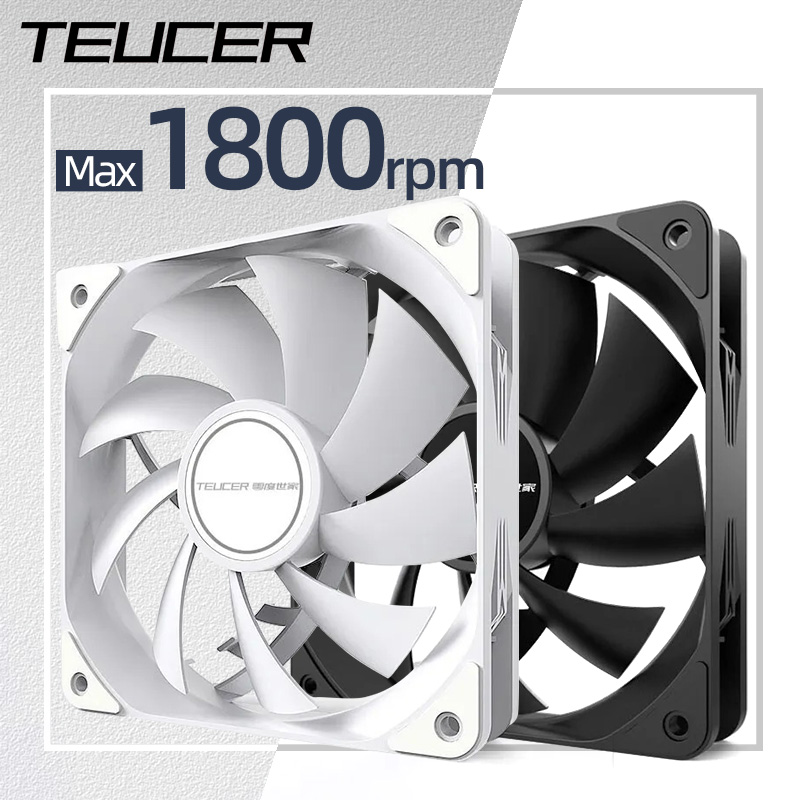 Teucer 12cm Chassis Fan PWM Co - Pc Water Cooling ulasan dan harga