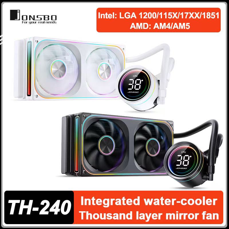 JONSBO TH-240 CPU Water Cooler - Pc Gaming Liquid ulasan dan harga