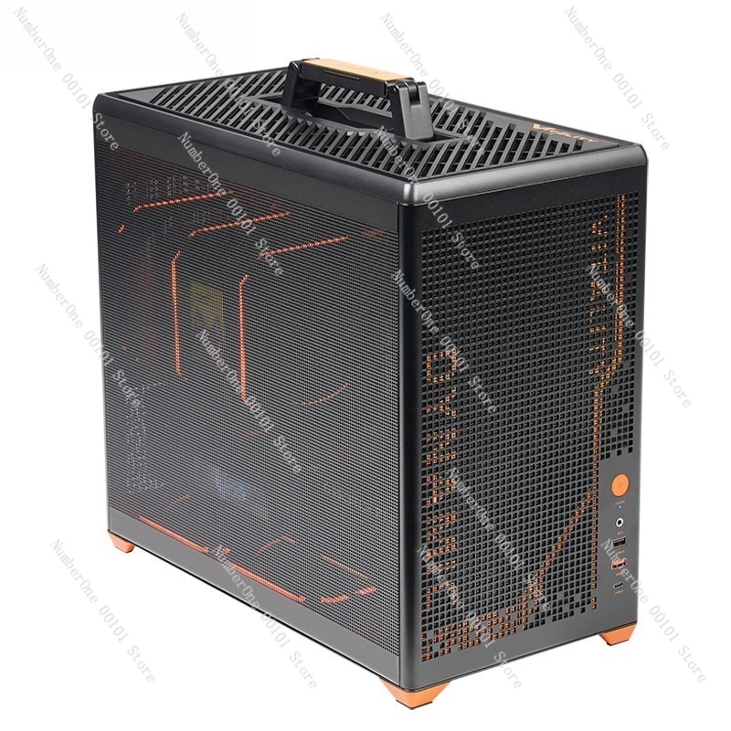 Portable Hand Carry MATX Mesh  - Pc Gaming Liquid ulasan dan harga