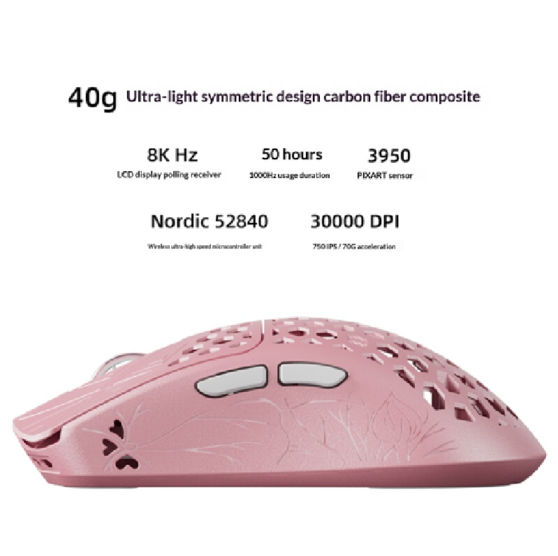 Vancer Akitsu Pink Carbon Fibe - Pc Gaming Pink ulasan dan harga