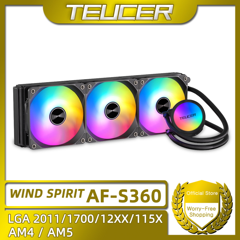 TEUCER AF-S360 CPU Water Cooli - Pc Water Cooling ulasan dan harga