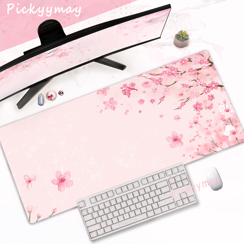 CIFBUY Pink Cherry Blossom Gam - Pc Gaming Pink ulasan dan harga