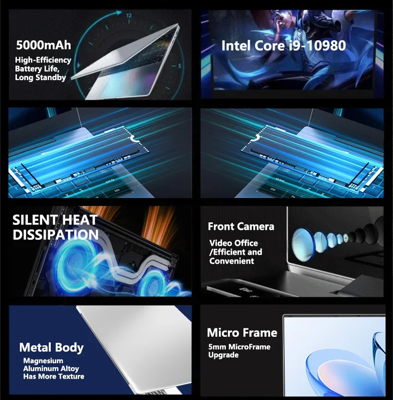 New Arrival 14.1 Gaming I9 Lap - Pc Gaming Intel ulasan dan harga