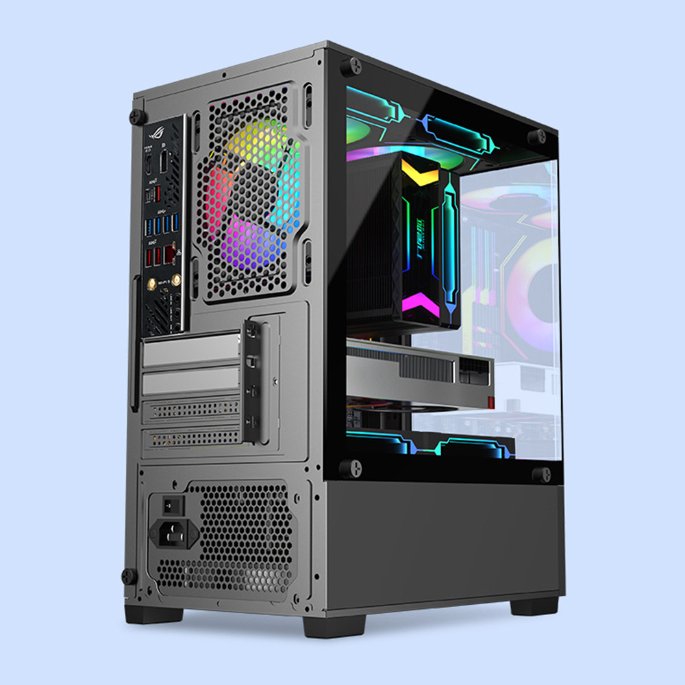 Meegopad Gaming Desktop PC     - Pc Gaming Liquid ulasan dan harga