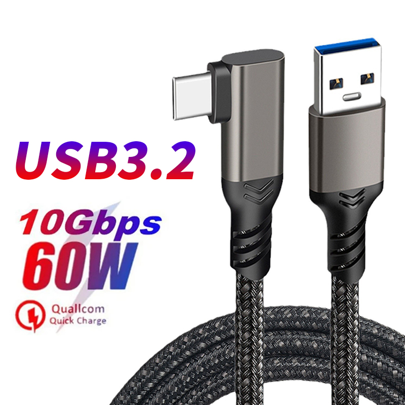 USB 3.2 Gen 2 Elbow 10Gbps Cab - Vr Headset Pc ulasan dan harga